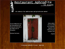 Tablet Screenshot of aphrodite-essen.de